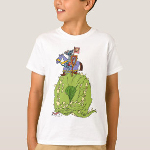 Jetzt wo ist dieser verflixte Drache…? (Kind) T-Shirt