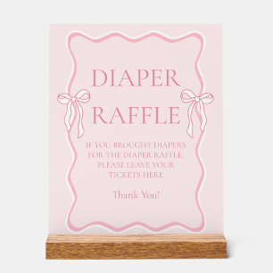 Jeu de Baby shower de béquille rose