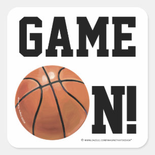 Jeu De Basket-Ball Sur Stickers