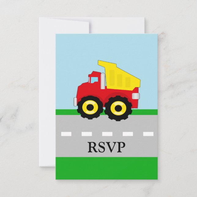 Jeu de camion de construction pour enfants RSVP co (Devant)