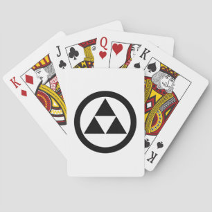 JEU DE CARTES 丸 に つ 鱗  ク 三 ン