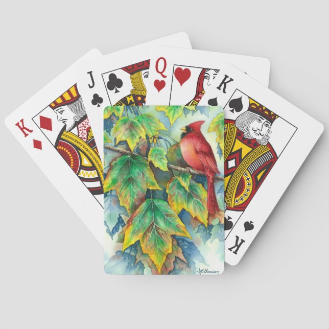 Jeu De Cartes 0004 Cardinal Playing Cards (dos)