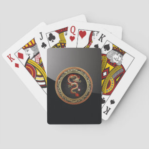 Jeu De Cartes [100] Dragon chinois d'or Fucanglong