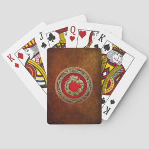 Jeu De Cartes [100] Serpent Dieu Quetzalcoatl [Or]