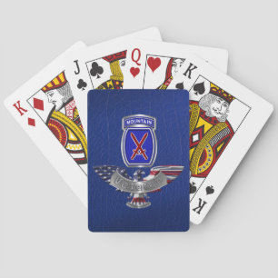 Jeu De Cartes 10e division de montagne