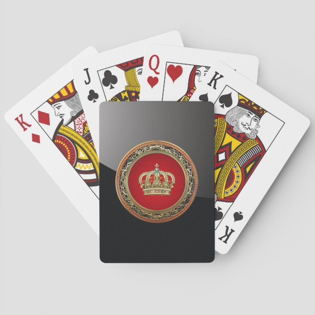 Jeu De Cartes [154] Belgique : Prince-Princesse King-Queen Crown (dos)