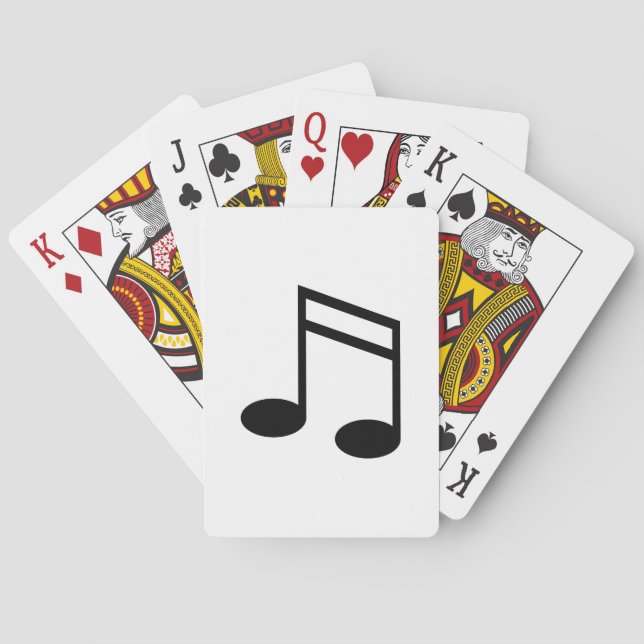 Jeu De Cartes 16e Notes (dos)