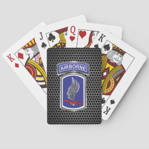 Jeu De Cartes 173e brigade aéroportée, cartes de jeu