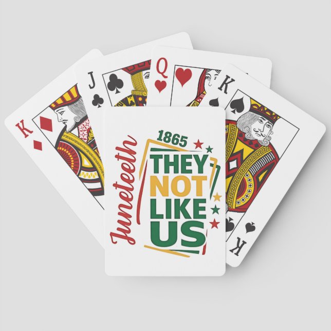 Jeu De Cartes 1865, 1865, Histoire noire (dos)