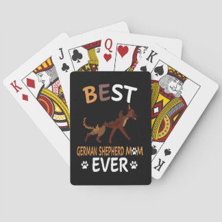 Jeu De Cartes 18 Meilleur berger allemand Maman jamais