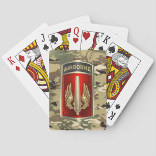 Jeu De Cartes 18e brigade d'artillerie de campagne aéroportée