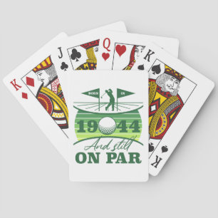 Jeu De Cartes 1944 80e anniversaire Humour de golf