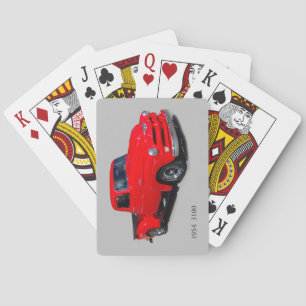 Jeu De Cartes 1954 3100 camionnette rouge jouer aux cartes