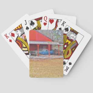 Jeu De Cartes 1960 BLUE SADAND DEVILLE Antique car