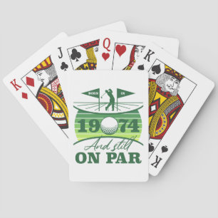 Jeu De Cartes 1974 50e anniversaire Humour de golf