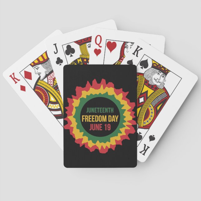 Jeu De Cartes 19 juin Libération de la Liberté (dos)