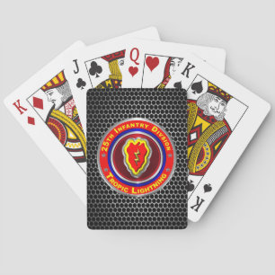 Jeu De Cartes 25e division d'infanterie Éclair tropical