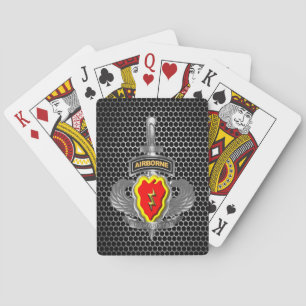 Jeu De Cartes 25e division d'infanterie poignard aéroporté