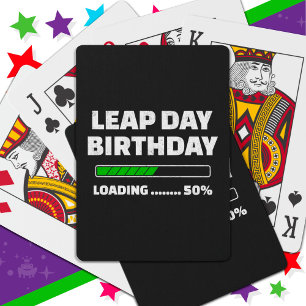Jeu De Cartes 29 fév Anniversaire du baut 50% Chargement Jour du