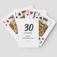 30e anniversaire ajouter nom date année noir