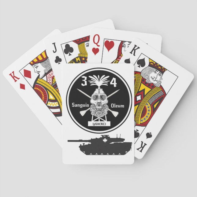 Jeu De Cartes 3-4 Cartes de lecture (avec réservoir) (dos)