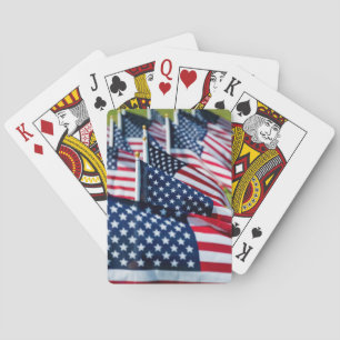Jeu De Cartes 400 drapeaux ondulant fièrement dans un domaine
