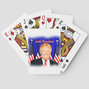 Jeu De Cartes 45e Président-Donald Trump _