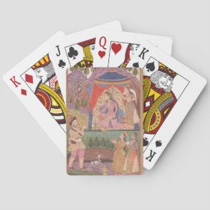 Jeu De Cartes 48.6/2 folio 138 Farhad raconte ses aventures à