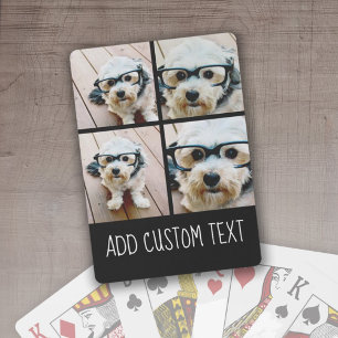 Jeu De Cartes 4 Collage photo - Choisissez votre couleur ARRIÈRE
