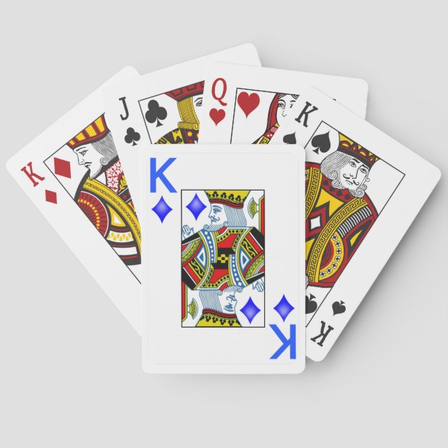 Jeu De Cartes 4 Couleur Deck de Poker Playing Cartes (dos)
