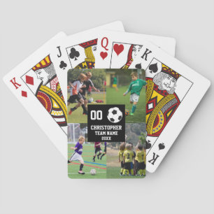 Jeu De Cartes 4 Photo Collage Football