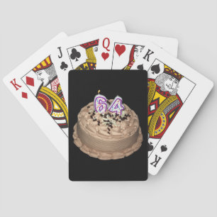 Jeu De Cartes 64th Birthday Party Cake Food Photography