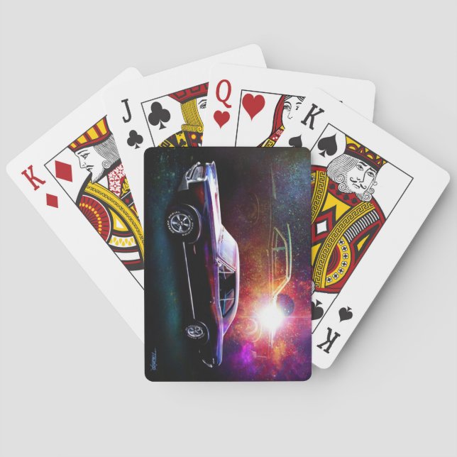Jeu De Cartes '66 cartes de jeu de GTO (dos)