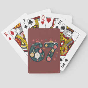 Jeu De Cartes 6 7 Six Seven Génération Z Alpha Argot de Noël Bou