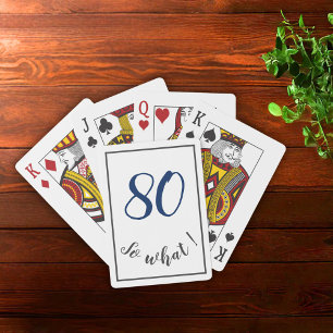Jeu De Cartes 80e anniversaire Funny 80 alors quelle motivation