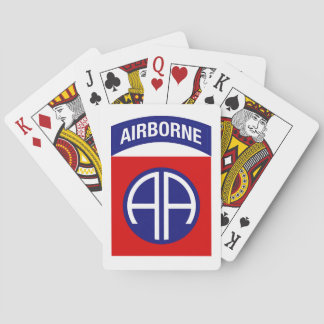 Jeu De Cartes 82e carte de jeu aéroportée