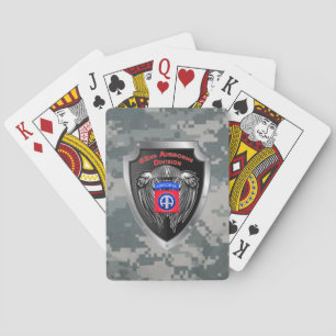 Jeu De Cartes 82e division aéroportée