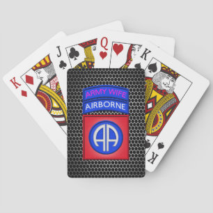 Jeu De Cartes 82e femme de l'armée de division aéroportée