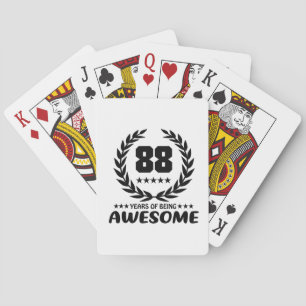 Jeu De Cartes 88 ans d'être génial