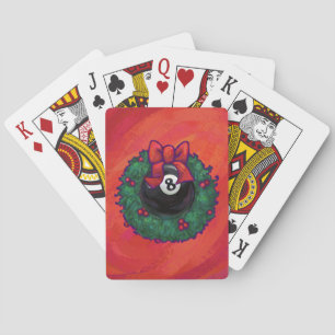Jeu De Cartes 8 Balle Noël Roue