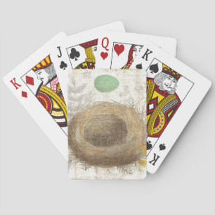 Jeu De Cartes A Bird's Nest with a Green Egg