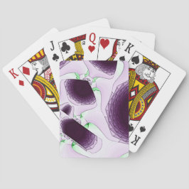 Jeu De Cartes À l'ombre de la couleur Violet