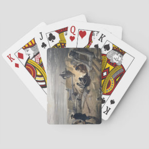 Jeu De Cartes A Quiet Night in the Batteries, plate from 'The Se