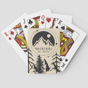 Jeu De Cartes À thème de montagne