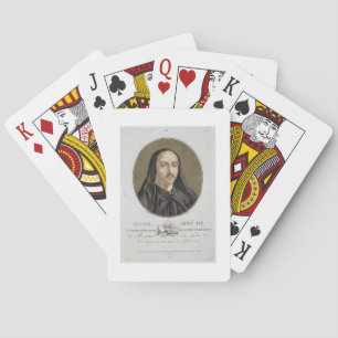 Jeu De Cartes Abbe de Suger (1082-1151) de "Portraits des gran"