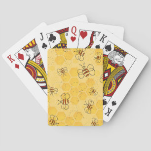 Jeu De Cartes Abeille Bourdonnante Abeilles Mignonnes 