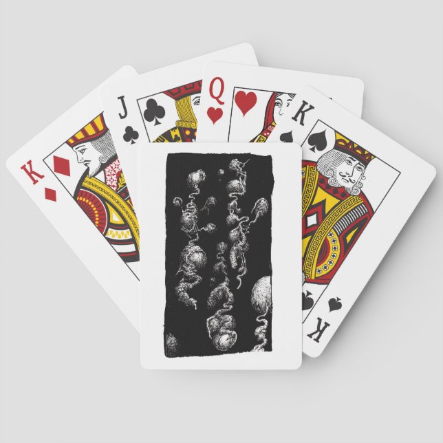 Jeu De Cartes Aberrations organiques flottantes (dos)