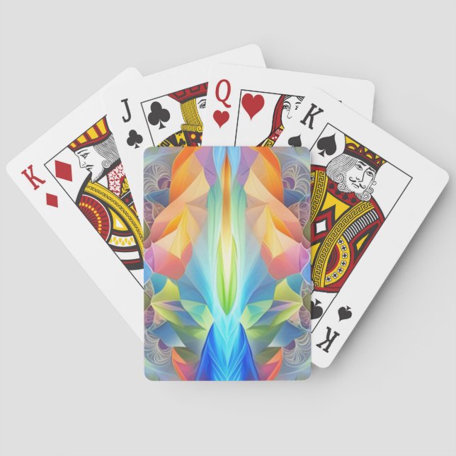 Jeu De Cartes Abstract Design Jouer des cartes (dos)