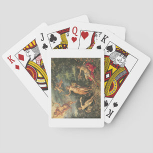 Jeu De Cartes Abundance and the Four Element, c.1606 (oil on co