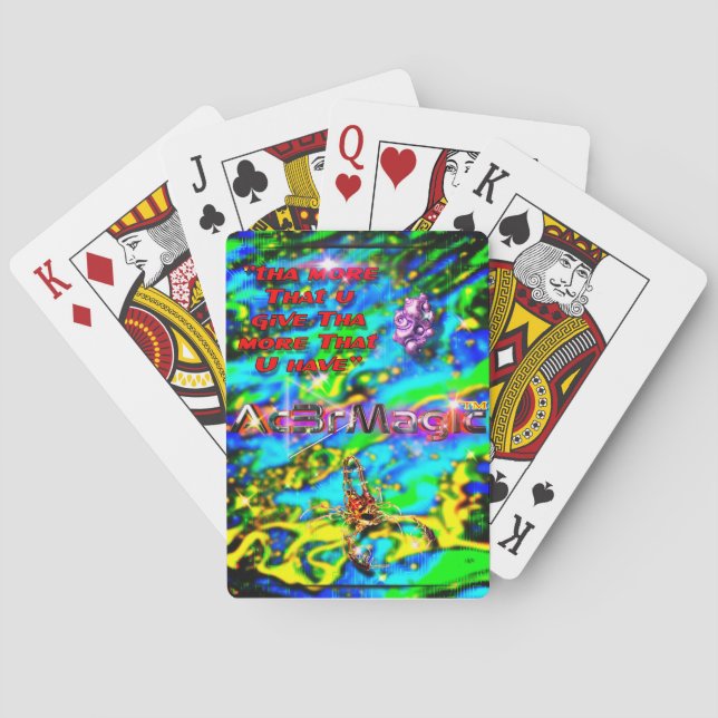Jeu De Cartes Ac3rMagic Donner des cartes (dos)